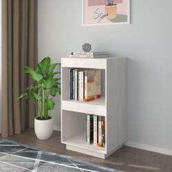 vidaXL Biblioteca, alb, 40x30x71 cm, lemn masiv de pin GartenMobel Dekor (810840) Biblioteca