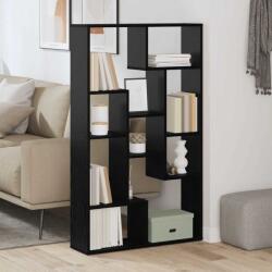 vidaXL Dulap pentru carti Stejar Negru 70 x 20 x 102.5 cm GartenMobel Dekor (869255) Biblioteca