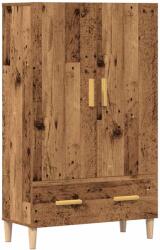vidaXL Dulap înalt, lemn vechi, 70x31x115 cm, lemn compozit GartenMobel Dekor (856914) Comoda