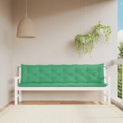 vidaXL Perne banca de gradina 2buc. , verde, 200x50x7cm, tesatura oxford GartenMobel Dekor (361740)