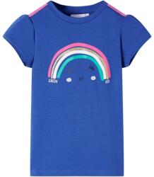 vidaXL Tricou pentru copii, albastru cobalt, 116 GartenMobel Dekor (11111)