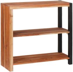 vidaXL Raft pentru carti Maro 80 x 30 x 75 cm Lemn Solid de Acacia GartenMobel Dekor (4104017) Biblioteca