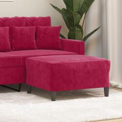 vidaXL Taburet, rosu vin, 70x55x41 cm, catifea GartenMobel Dekor (349321)