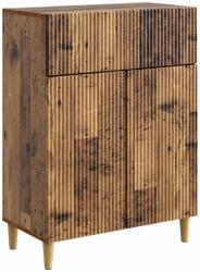 vidaXL Bufet cu sertar Lemn vechi 66 x 34, 5 x 90 cm Lemn prelucrat GartenMobel Dekor (894643) Comoda
