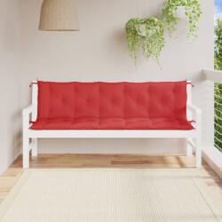 vidaXL Perne banca de gradina 2buc. , rosu, 180x50x7cm, tesatura oxford GartenMobel Dekor (361722)