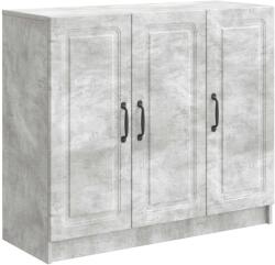 vidaXL Bufet Gri Beton 89 x 34, 5 x 77 cm Lemn prelucrat GartenMobel Dekor (895798) Comoda