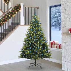 vidaXL Brad de Craciun artificial cu ramuri articulare 300 LEDs 240 cm GartenMobel Dekor (3396016)