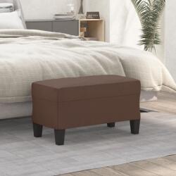 vidaXL Banca, maro, 70x35x41 cm, piele ecologica GartenMobel Dekor (349441)
