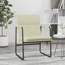 vidaXL Scaun de relaxare, crem, 55x64x80 cm, piele artificiala GartenMobel Dekor (351361)