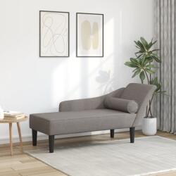 vidaXL Sezlong cu perne, gri taupe, material textil GartenMobel Dekor (4007601)