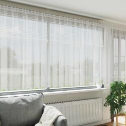 vidaXL Cortina din Dantela cu perdele Alb 180 x 900 cm Poliester GartenMobel Dekor (4107844)