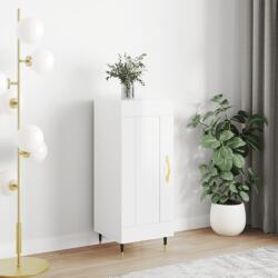 vidaXL Servanta, alb extralucios, 34, 5x34x90 cm, lemn compozit GartenMobel Dekor (830422) Comoda