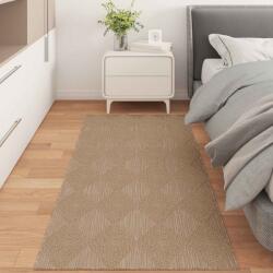 vidaXL Covor dreptunghiular antiderapant maro natural 200x80 cm pentru interior (42022548) Covor