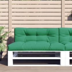 vidaXL Perna de paleti, verde, 120x40x12 cm, material textil GartenMobel Dekor (360628)
