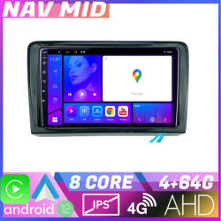 Edotec Navigatie Mercedes Viano Vito 2003-2015 Android 12, 4GB RAM, 64GB, CarPlay (NAV2-10-4+64|K-viano-old)