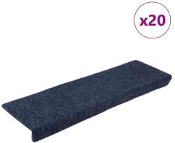 vidaXL Covorase autoadezive pentru scari, 20 buc. , 65x21x4 cm, antracit, cu margine dreptunghiulara GartenMobel Dekor (3365720) Covor