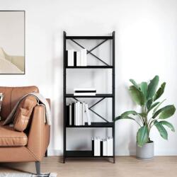 vidaXL Biblioteca Stejar negru 60 x 30 x 153 cm Lemn compozit GartenMobel Dekor (868383) Biblioteca