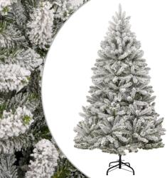 vidaXL Brad de Craciun artificial cu balamale si zapada, 300 cm GartenMobel Dekor (357797)