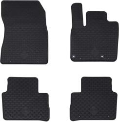 vidaXL Covor pentru masina 4 pcs Negru Cauciuc GartenMobel Dekor (42029122)