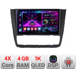Edotec Navigatie dedicata BMW Seria 1 E87 cu Android, 4GB RAM, 64GB si ecran InCell 1K (KIT-BMW117+EDT-E209-RK)