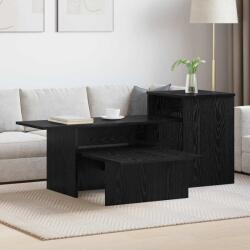 vidaXL Masa de consola Stejar Negru 80 x 50 x 225 cm Lemn compozit GartenMobel Dekor (891161)