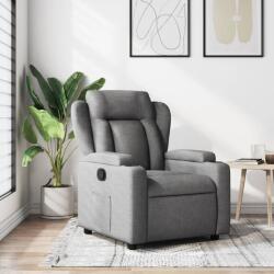 vidaXL Fotoliu rabatabil, gri închis, material textil GartenMobel Dekor (372404)