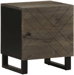 vidaXL Noptiera, negru, 40x33x46 cm, lemn masiv de mango GartenMobel Dekor (4017680)