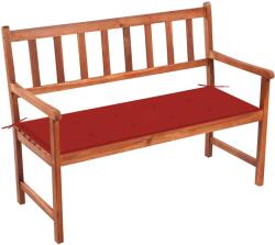vidaXL Banca de gradina cu perna, 120 cm, lemn masiv de acacia GartenMobel Dekor (3063774)