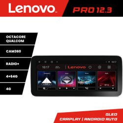 Lenovo Navigatie Android SsangYong Kyron Actyon Lenovo PRO 12.3 QLED 4GB+64GB 4G (KIT-158+PRO-12.3-4+64)