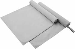 vidaXL Prosoape Sport 2 pcs Gri 180 x 90 cm Poliester si poliamida GartenMobel Dekor (42011470) Prosop