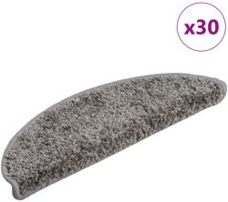 vidaXL Covorase pentru scari, 30 buc. , 56x17x3 cm, gri, semirotunde GartenMobel Dekor (3365799) Covor