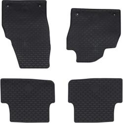 vidaXL Covor pentru masina 4 pcs Negru Cauciuc GartenMobel Dekor (42029125)
