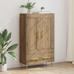 vidaXL Bufet Stejar Artizanal 69, 5 x 31 x 115 cm Lemn compozit GartenMobel Dekor (882560) Comoda