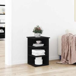 vidaXL Dulap lateral Negru 35 x 35 x 55 cm Lemn compozit GartenMobel Dekor (862602) Comoda