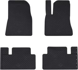 vidaXL Covor pentru masina 4 pcs Negru Cauciuc GartenMobel Dekor (42029131)