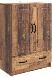 vidaXL Bufet cu sertar Lemn vechi 66 x 34, 5 x 92 cm Lemn prelucrat GartenMobel Dekor (895823) Comoda