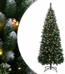 vidaXL Brad de Craciun artificial cu 300 LED-uri, 180 cm GartenMobel Dekor (3315750)