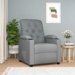 vidaXL Fotoliu rabatabil, gri deschis, material textil GartenMobel Dekor (339102)