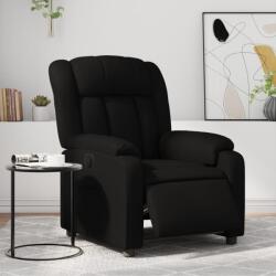vidaXL Fotoliu rabatabil electric, negru, piele ecologica GartenMobel Dekor (3205250)