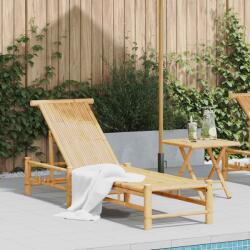 vidaXL Sezlong 55x199x30 cm bambus GartenMobel Dekor (4108225)