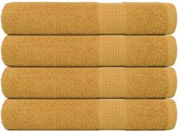 vidaXL Prosoape 4 buc Aur 100x200 cm 360 g/m2 100% bumbac GartenMobel Dekor (136819) Prosop