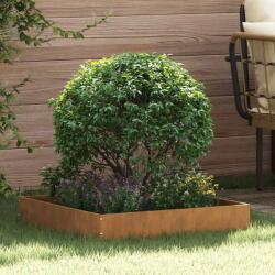 vidaXL Margine pentru gazon Ruginit 60 x 60 x 13 cm GartenMobel Dekor (874742)
