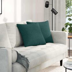 vidaXL Perne pentru canapea 2 pcs Verde închis 45 x 45 cm tesatura GartenMobel Dekor (42013916)