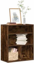 vidaXL Biblioteca, stejar fumuriu, 60x30x71, 5 cm, lemn prelucrat GartenMobel Dekor (860314) Biblioteca