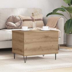 vidaXL Masa de cafea Stejar Artizanal 60 x 44, 5 x 45 cm Lemn compozit GartenMobel Dekor (882670)