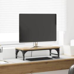 vidaXL Suport pentru monitor Stejar Artizanal 55 x 23 x 14 cm GartenMobel Dekor (882182)