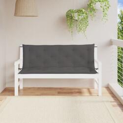 vidaXL Perne banca de gradina 2 buc. , antracit, tesatura oxford GartenMobel Dekor (361697)