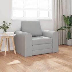 vidaXL Pat canapea Gri nori 98 x 71 x 83 cm tesatura GartenMobel Dekor (4106664) Canapea