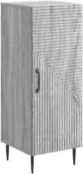 vidaXL Bufet Sonoma gri 33 x 34, 5 x 89, 5 cm Lemn prelucrat GartenMobel Dekor (894831) Comoda