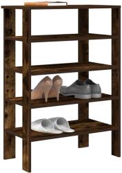 vidaXL Pantofar, stejar fumuriu, 61x32x87, 5 cm, lemn prelucrat GartenMobel Dekor (859855) Pantofar